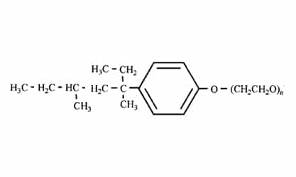 ساختار مولکولی نونیل فنل اتوکسیله